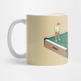 Golf Pooltable Mug